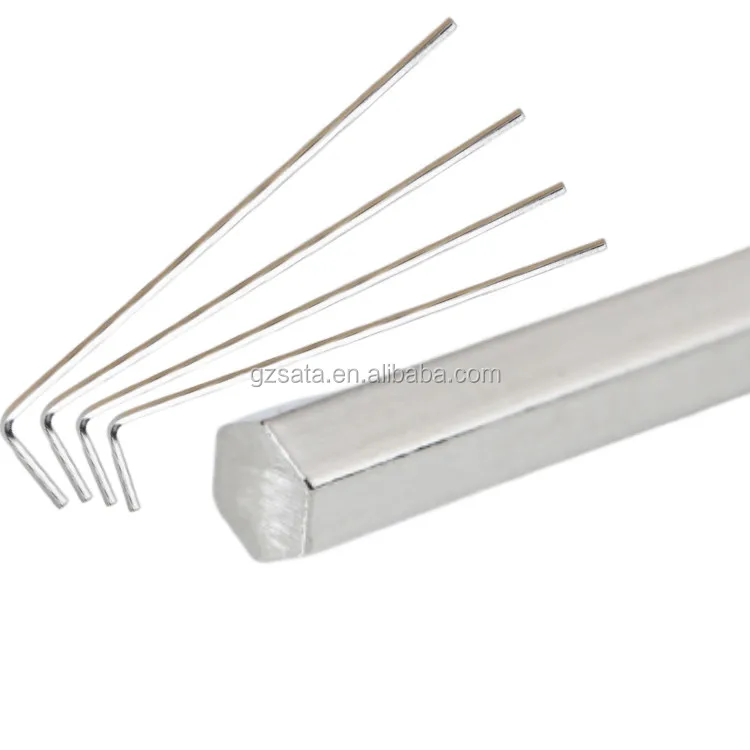 OEM индивидуальный стальной корпус Твердый сверхдлинный рычаг L-ключ шестигранный ключ Отвертка