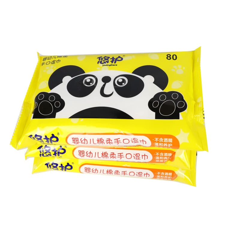 High Quality Organic Baby Water Wipes Unscented Pamper Wet Wipes For Baby Face Body China Factory Cif Anti Bacteria Wet Wipes