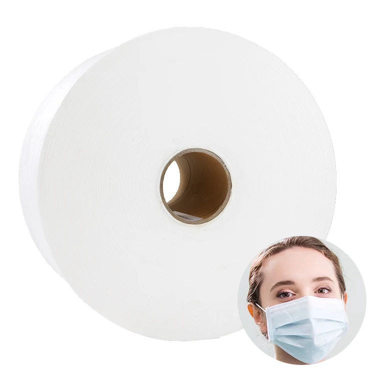 factory suppliers meltblown non woven mask material fabric nonwoven melt blown filter fabric roll for n95 n99 ffp2 ffp3