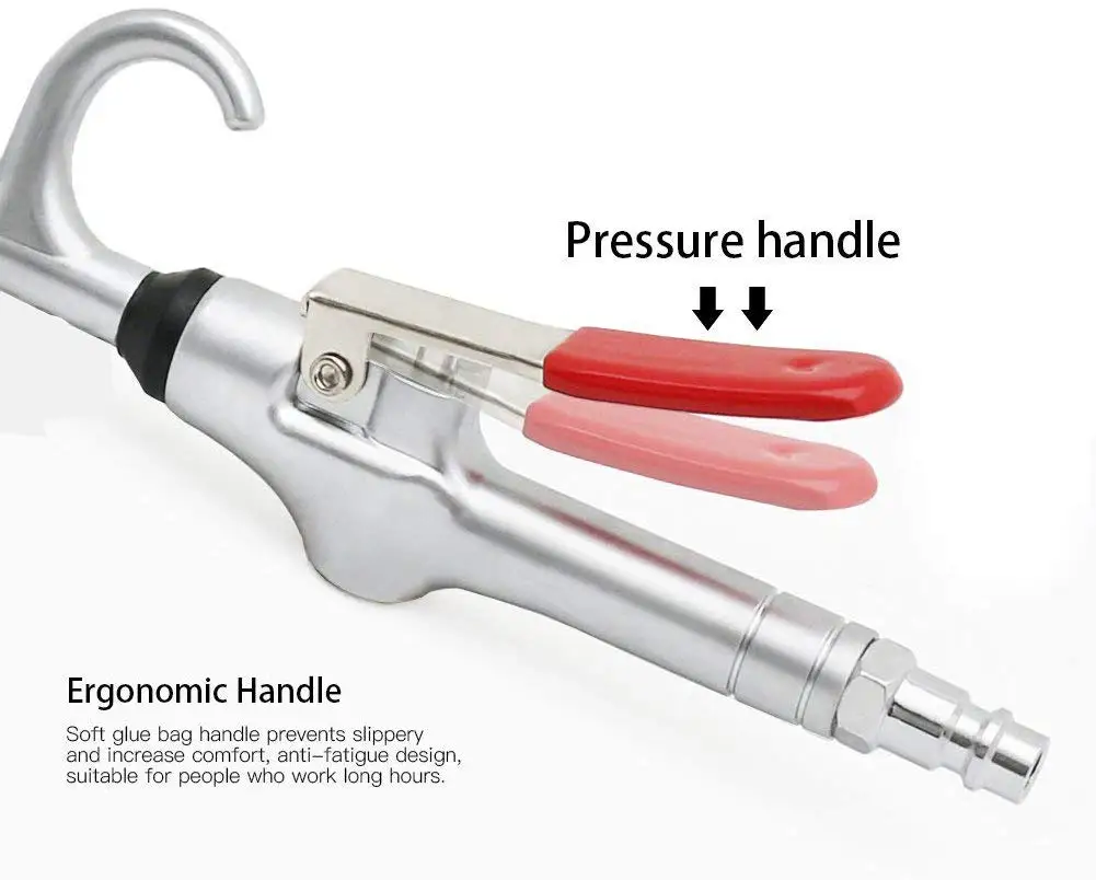 Plastic Air Blow Gun Extension Pressure Air Gun Clean Dust adjustable air blow gun