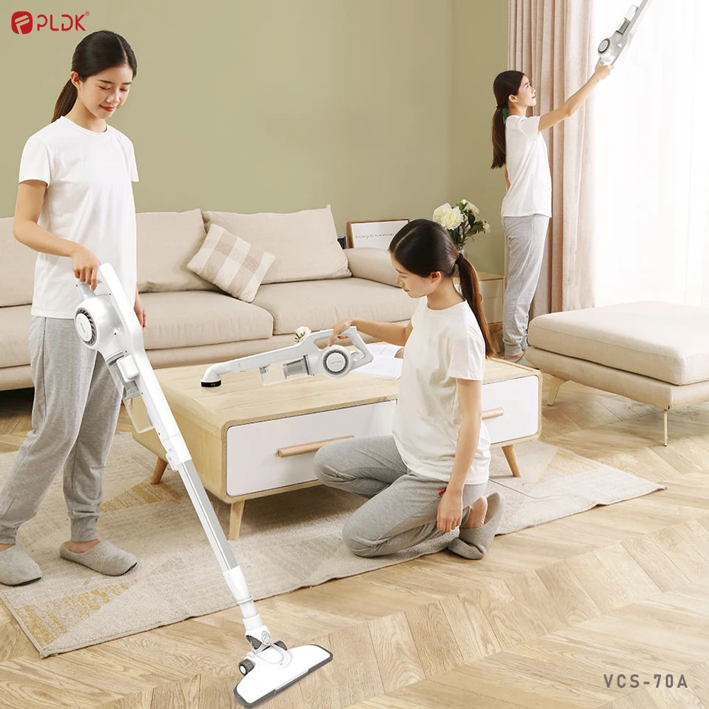 Corded Home Stick Vacuum Cleaner 16kPa Power Electric Dry Function Cyclone Type
