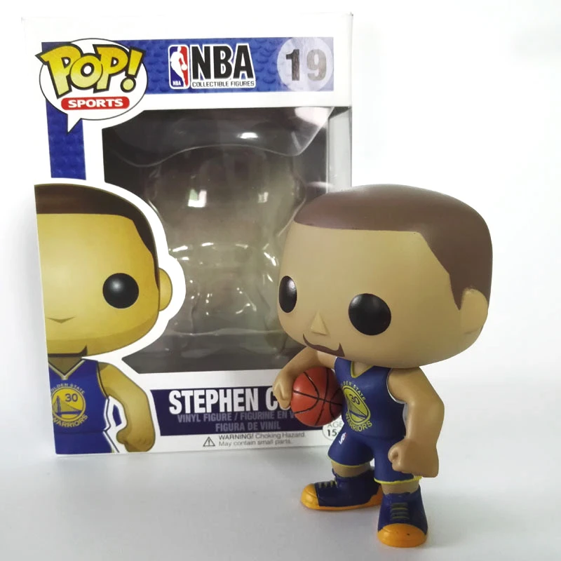 Фабричная оптовая продажа OEM Коллекционная модель игрушки FUNKO POP баскетбольная звезда Kobe