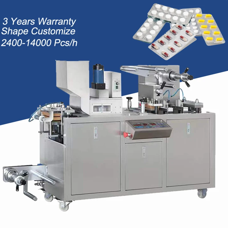 Hot Selling Tablet Alu Alu Packing Machine Capsule Blister Packing Machine Pill Blister Machine