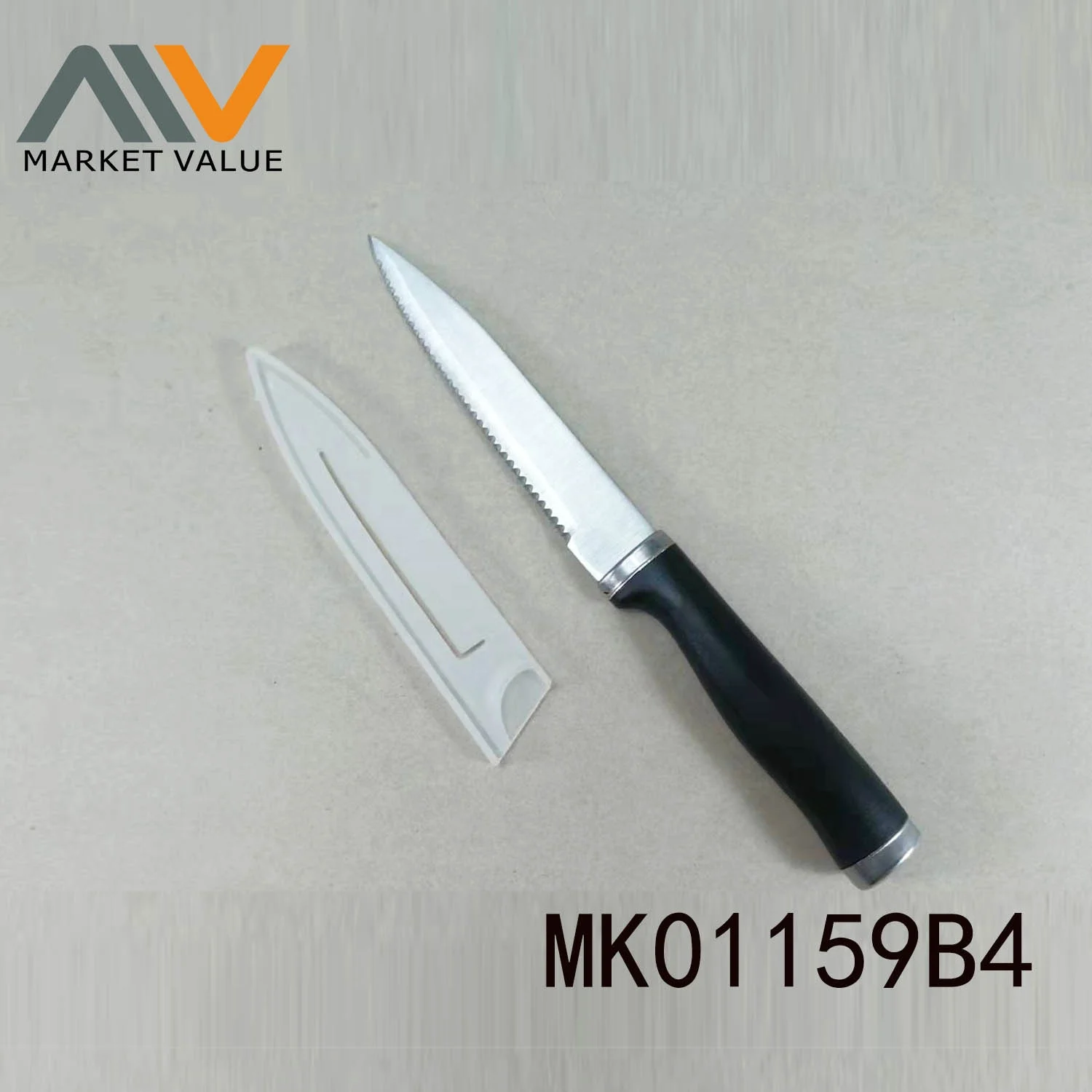 Wholesale superior quality Comfort grip Stainless Steel kitchen knife steak knife with PP handle