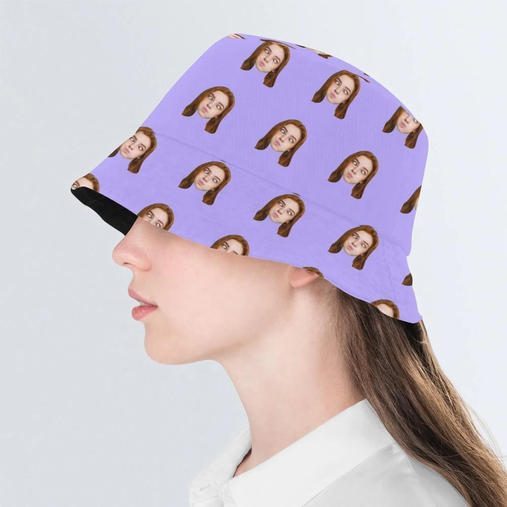 Print on Demand Caps Funny Plain Bucket Caps Summer Fisherman Bucket Hats For Women Men