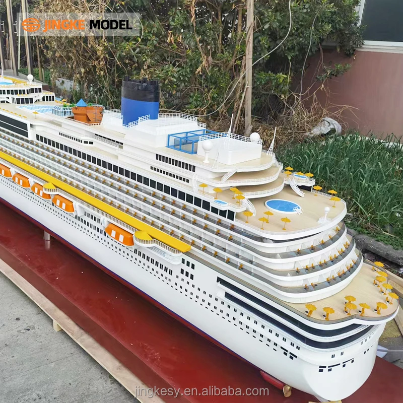 Navigation Ship Model Tourist Sailing Cruise Ship Model Yacht Ferry Ship Model
