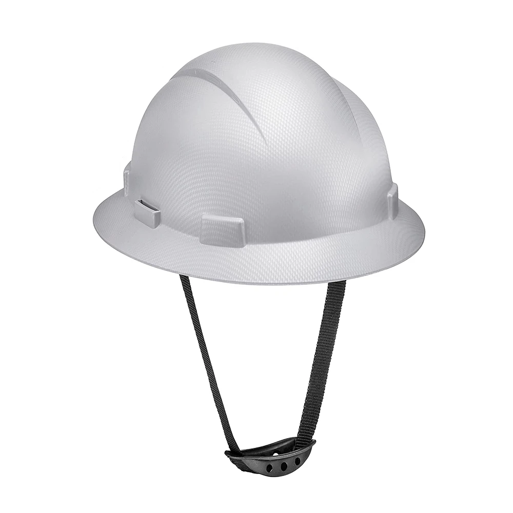 CUSTOM LOGO LOW MOQ Safety Helmet Carbon Glass Fiber Construction Head Protection Full Brim Safety Hard Hat