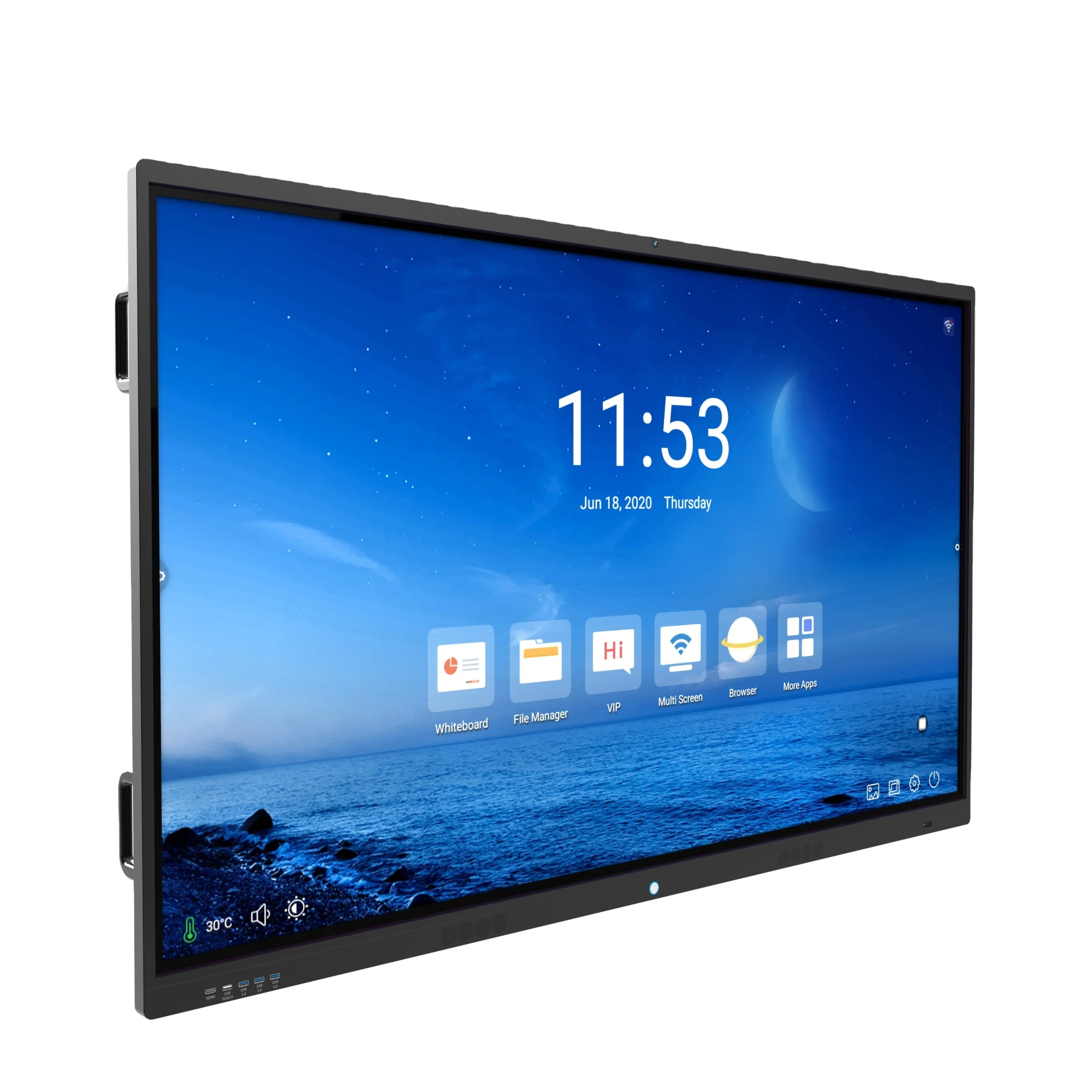 Smart Classroom Screen Without Projector Android Electronic Interactive Whiteboard School Smart Digital Board