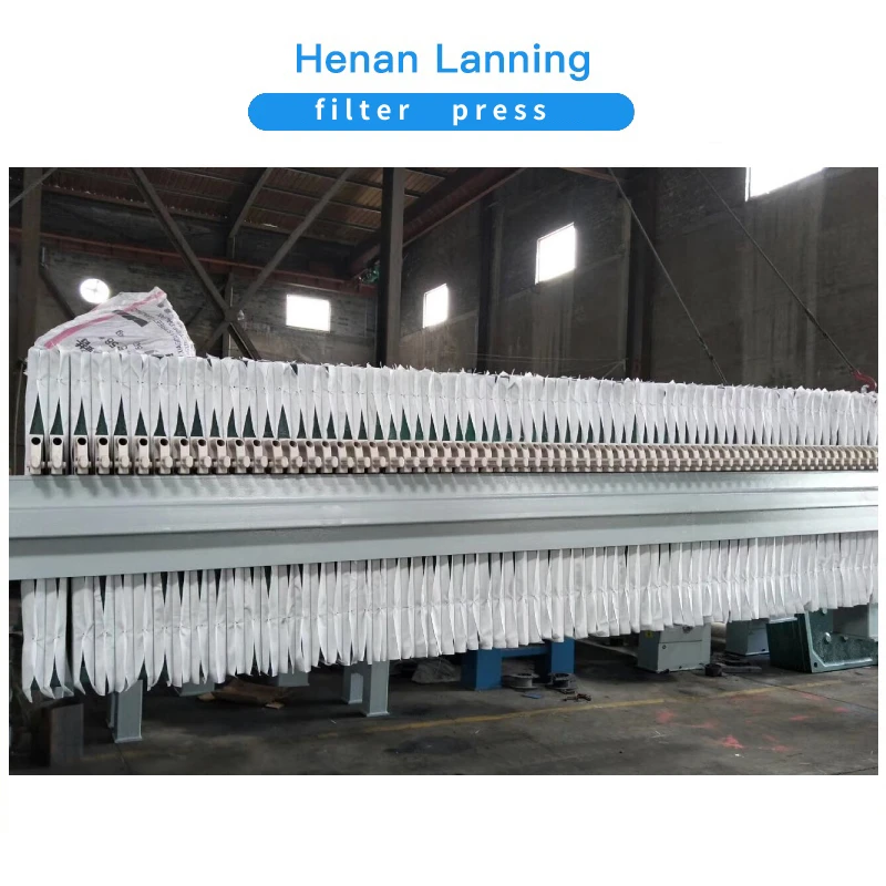 automatic industrial hydraulic sludge plate and frame chamber filter press equipment clay membrane filter press price