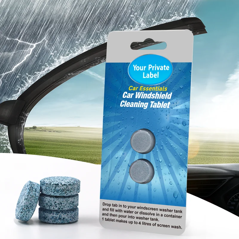 Auto Efficient Cleaning Windshield Washer Fluid Tablets car windshield cleaning tablets for 4L water