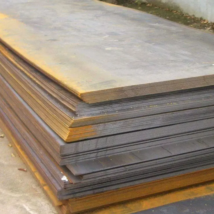 Carbon steel hot rolled sheet black Q235B Q355B Steel ST37 ST52 mild steel sheet plate
