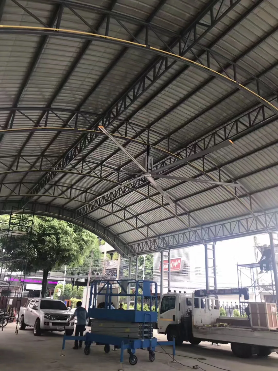 RTFANS centrifugal industrial high volume low speed fan for large space