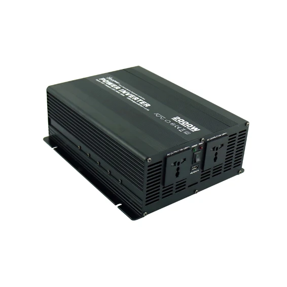 Dc 12v/24/48v Номинальная мощность 2000 Вт пиковая мощность 4000 Вт Модифицированная синус инвертор 12vdc 220vac инверсор де onda изменение