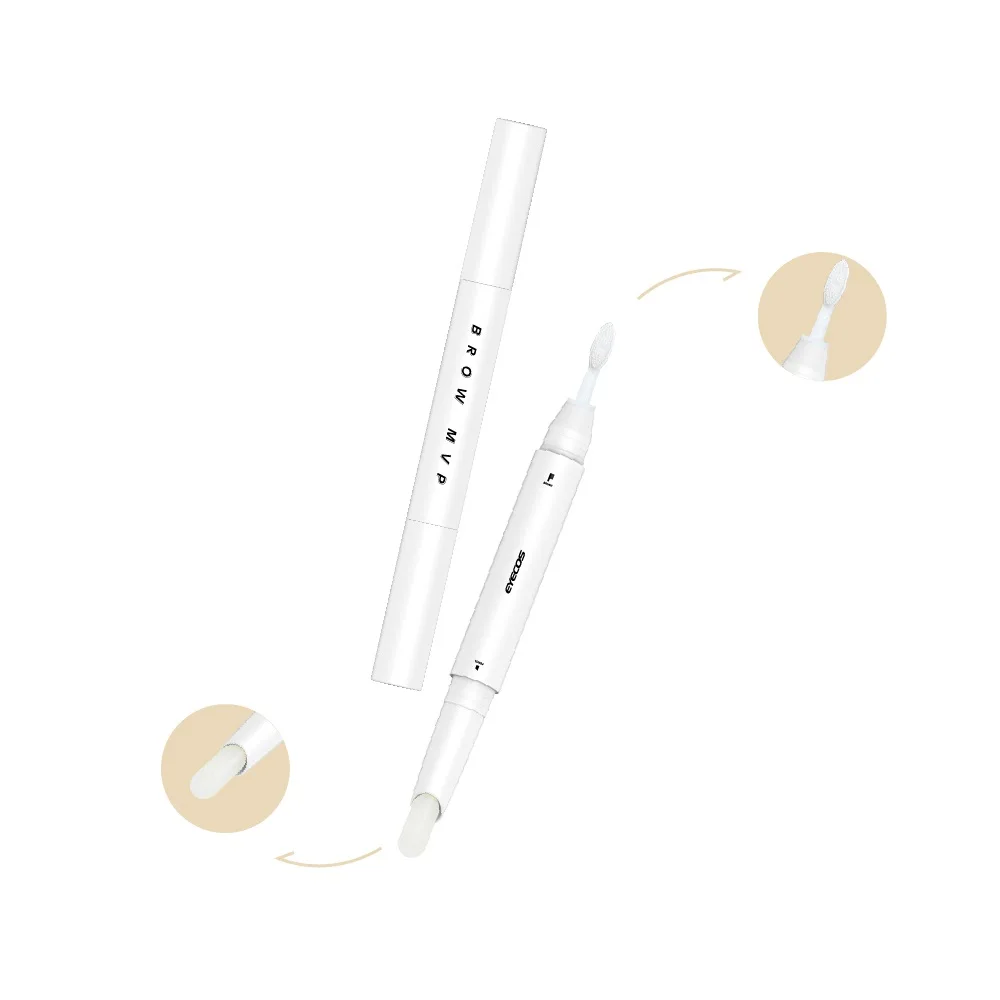 Private The combination of eyebrow pencil wax