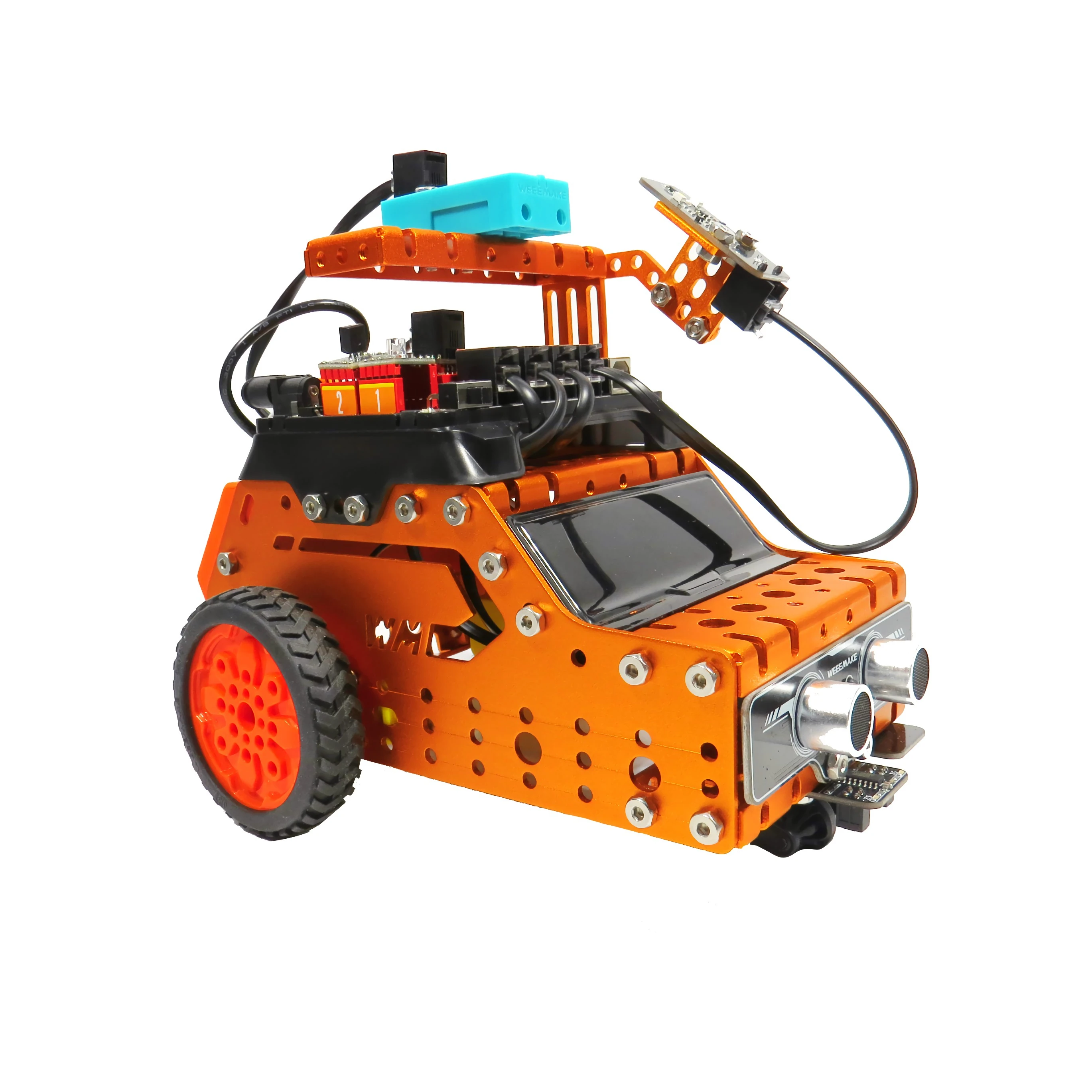 Weeemake Advanced Maker Space Kit Metal Assembly STEM Education for Kids  Programmable Educational DIY Robotic Kit