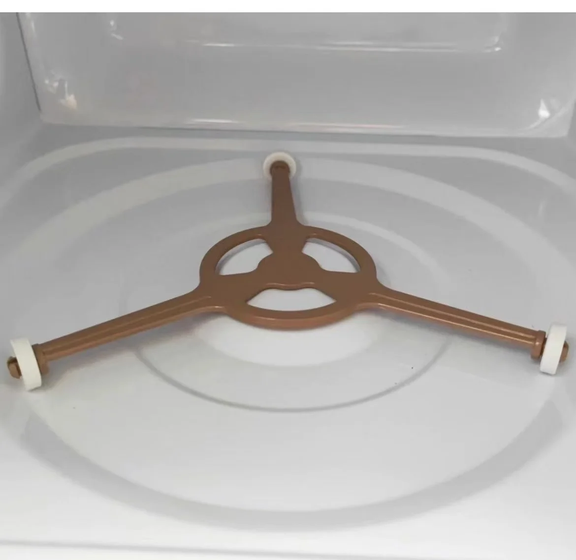 Midea Microwave Glass Turntable/Replacement Microwave Tray /255mm Microwave Flat Glass Turntable