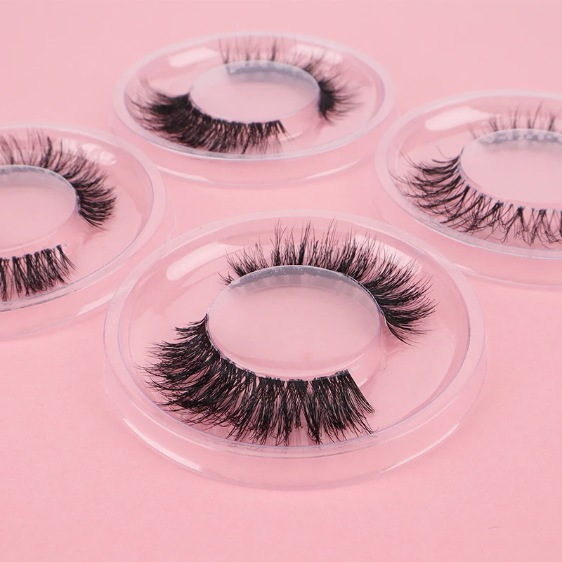 2023 New Style Makeup False Eyelashes Wholesale False Eyelashes Human Hair Lashes Private Label False Eyelashes Custom Packing