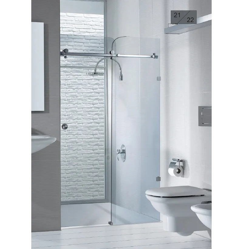 Bath Glass Sliding Shower Cabin Cubicle Door Bathroom Complete Enclosed Shower Room