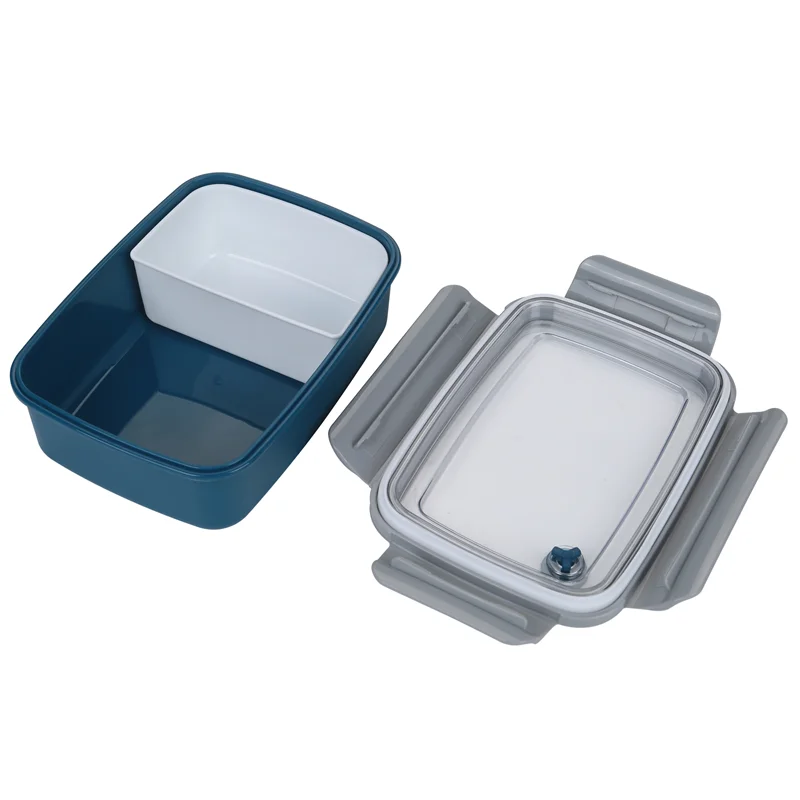 Plastic storage  large capacity refrigerator, vegetable and meat storage box, square lunch box