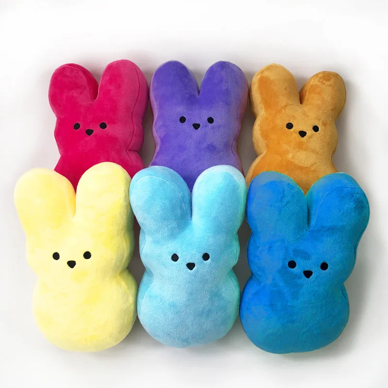 15cm Peeps Plush Bunny Rabbit Peep Easter Toys Simulation Stuffed Animal Doll for Kids Children Soft Pillow Gifts Girl Toy