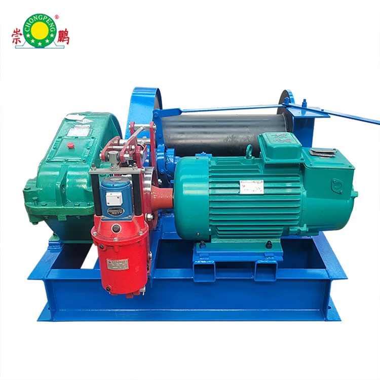 Customized 380 volt 10ton 25 ton 35 ton High Quality Long Rope Wireless Control High and Low Speed Electric Winch with Brake
