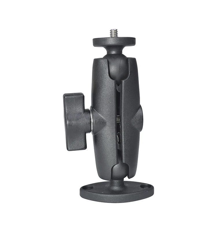 1/4 Thread Dual Ball Adjustable Bracket Mobile Mounted Baby Monitor Dome Stand Wall Mounting Hunting Trail CCTV Camera Mount