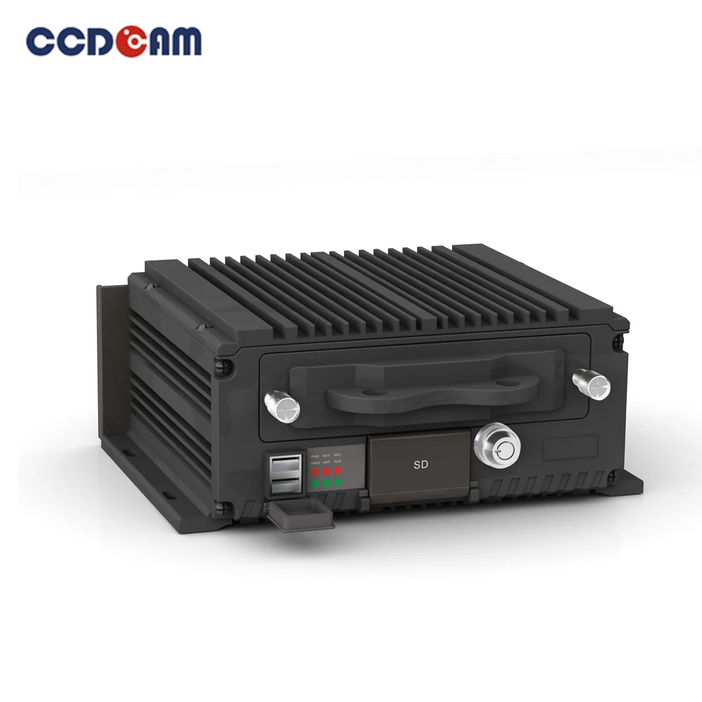 4 Channel Mobile Video Recorder Camera DVR Low Consumption H.265 ADPCM Mobile DVR