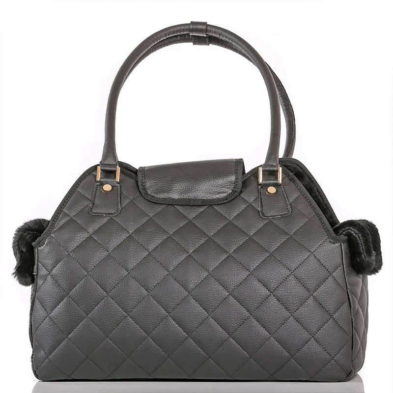 Wholesale Portable Pu Crossbody Dog Cat Carrier Handbag For Outdoor Travel Pet Carrier Bag Pet Supplies