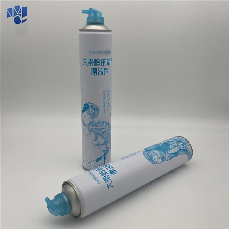 Empty 500 100 600ml black and gold tin hair spray gas air freshener threaded pump aerosol cans trade wholesale 65*200mm