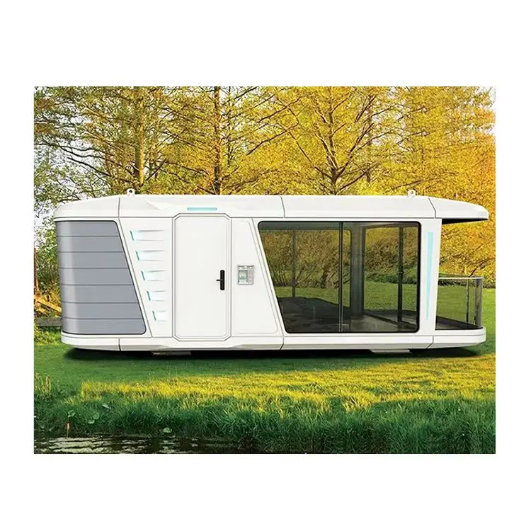 Hot Sale Prefab Houses Custom Square Feet Of Modern Small Mobile Space Capsule Homes Used In Scenic Spots Space Capsule House