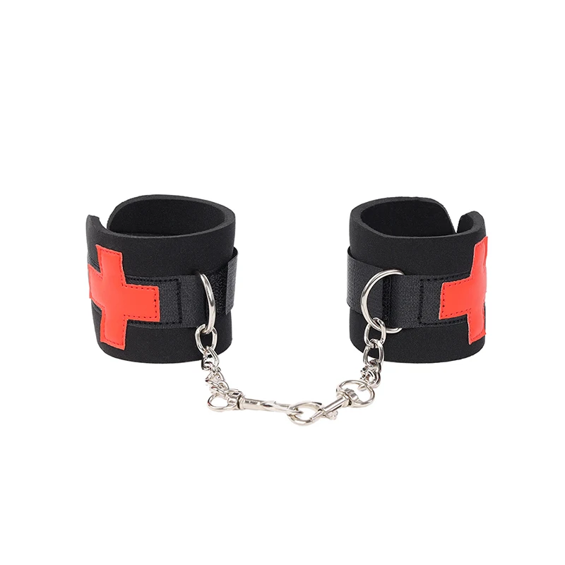 YoungWill Bondage BDSM Adult Toy with Leather Handcuffs Adult Flirting  Slave Role Play Bondage SM  Sex Toy for Couples