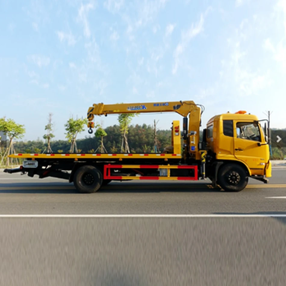 China HOWO Heavy Duty Wrecker Tow Truck 16Ton flatbed tow truck
