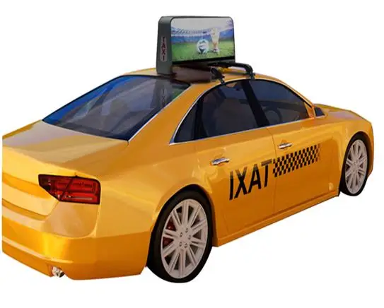 Hot Selling Taxi Top LED Screen Taxi advertising make your business