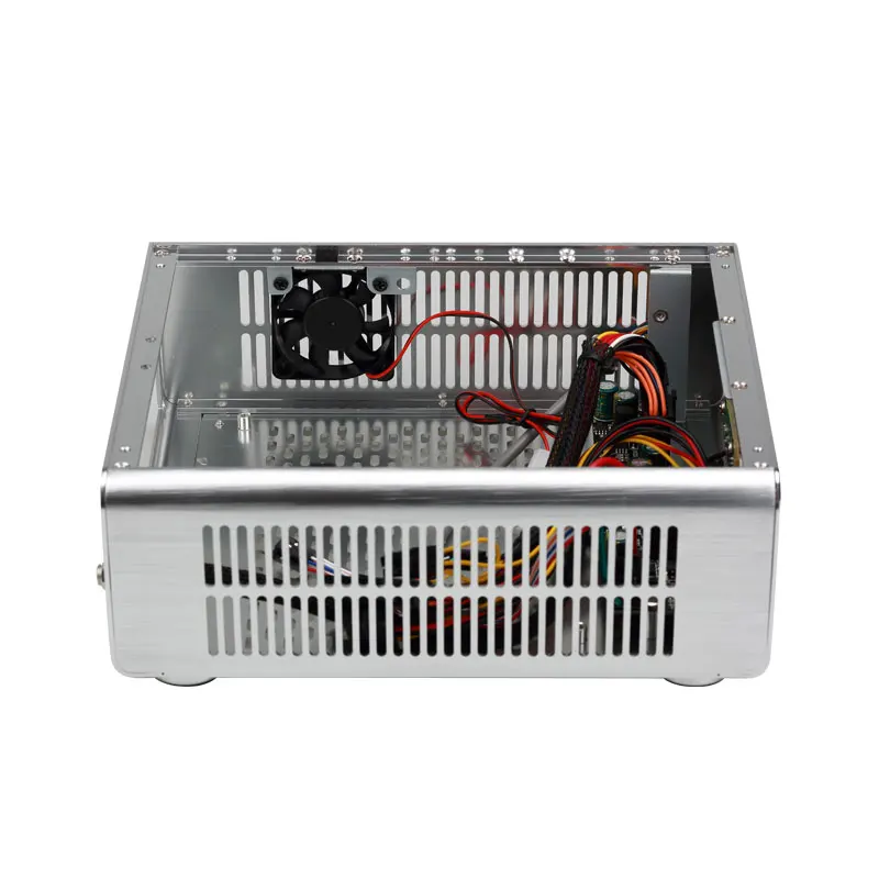 Oem Custom Horizontal Barebone Computer Case With Power Supply And Dc Board
