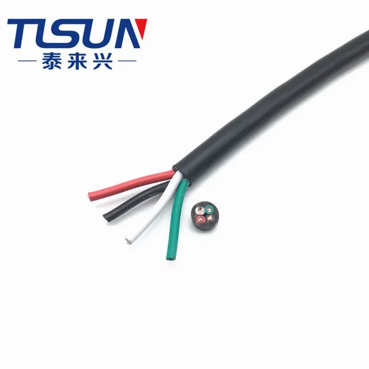 American Standard 12AWG Cable SEOW 4Core Power Cable Resistant Oil And Water Cable