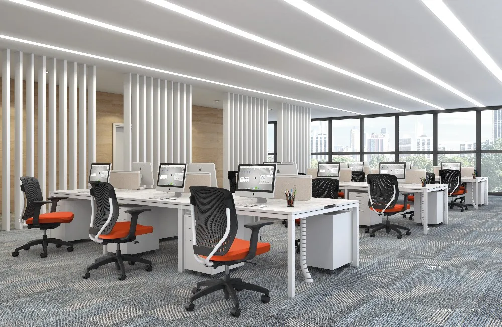 2024 BIFMA Certified Ergonomic Task Swivel Chair Modern Japan Fabric Iron Revolving with Middle Back Plastic Joint Office Chair