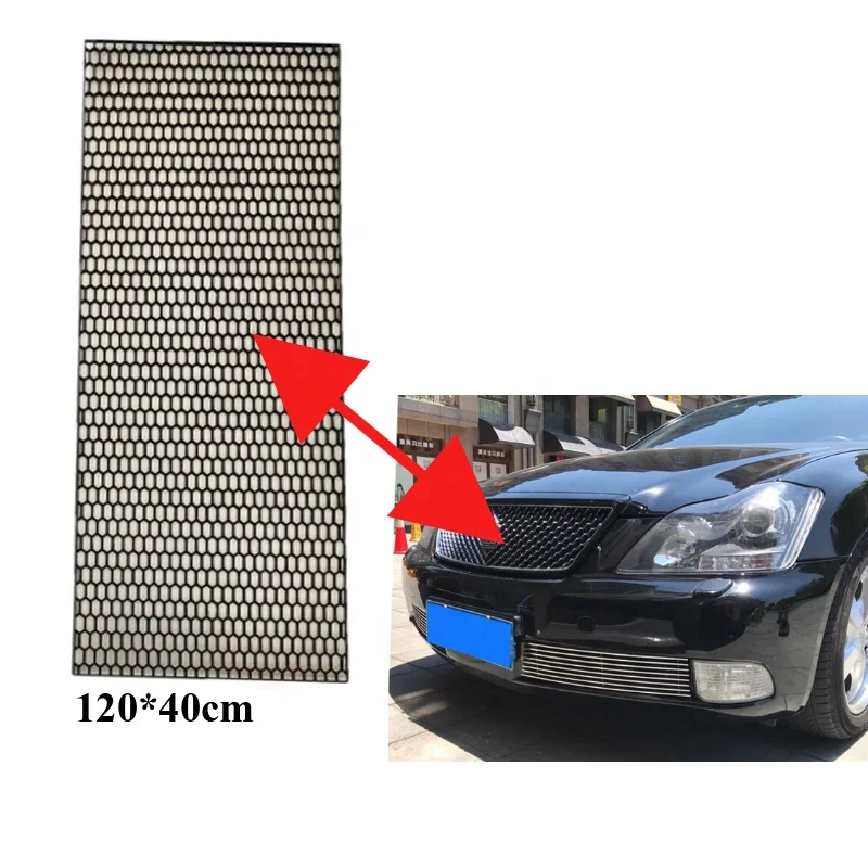 Wholesale universal DIY car bumper plastic mesh honeycomb grille abs