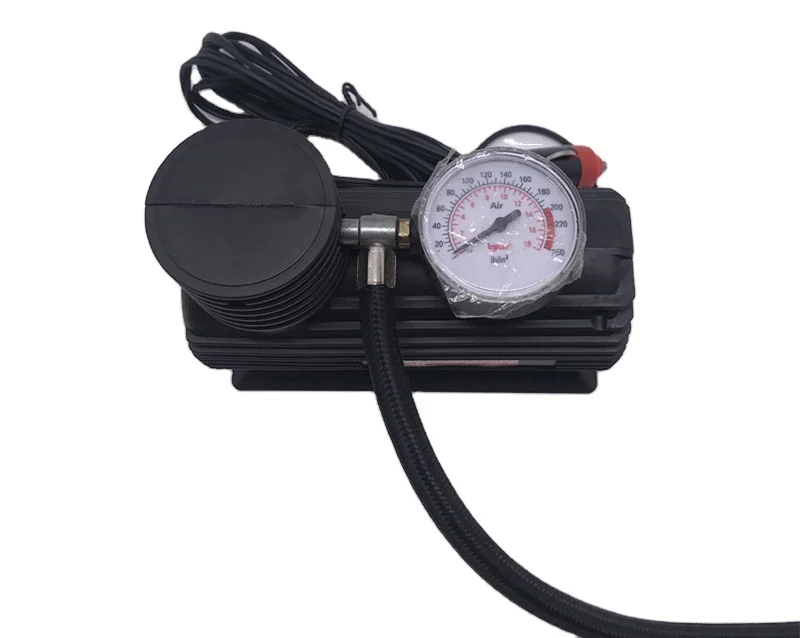 Tire Inflator 12V Volt Car Portable mini Air Compressor Pump 250 PSI Car Air Compressor for Car Motorcycles Bicycles