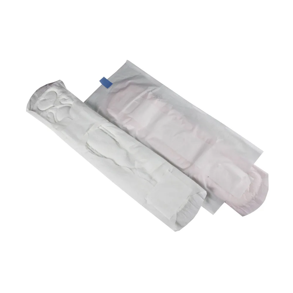 Oxo Biodegradable Sanitary Pads Available Soft Nonwoven Surface Sanitary Napkin Menstrual Pads Soft White OEM