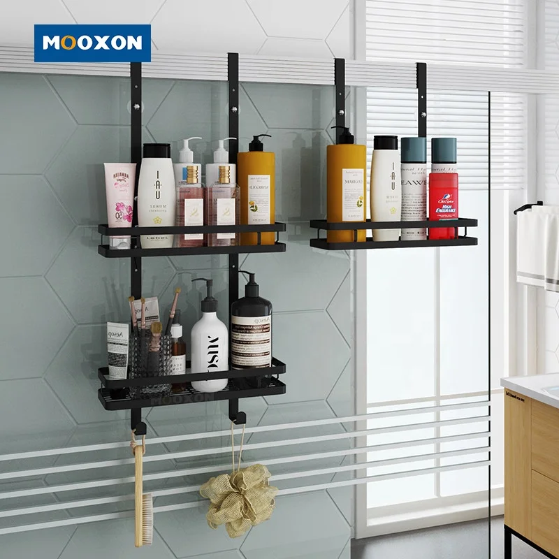 Подвесная полка для ванной комнаты, полки из нержавеющей стали для хранения шампуня, мыла