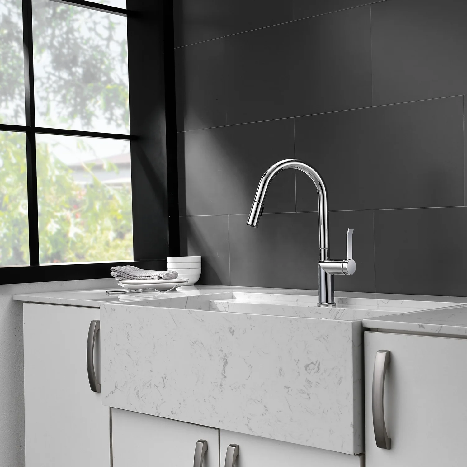 Modern Style Kitchen Pull Down Faucet Sprayer Kitchen Faucet Water Tap Kitchen Faucet