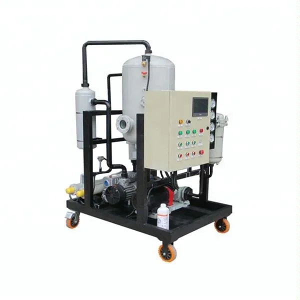 Vacuum Dehydration Degasificaton Transformer Oil Filtering Machine