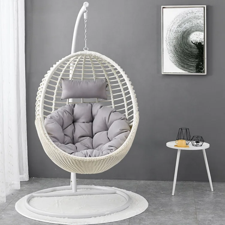 Cheap Outdoor Garden Balcony Leisure Patio Swing Hanging Chairs Rocking Rattan Egg Chair