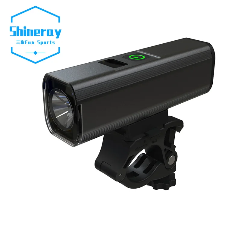 1200 Lumen Power Bank Function LED Bicycle Lamp with Digital Display Aluminum Alloy Rechargeable Bike Light