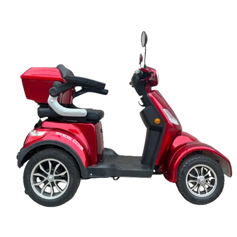 Removable lithium battery four wheels electric bike scooter for adult Max speed 25km/h 1000W 60V20AH Lead acid Mobility Scooter