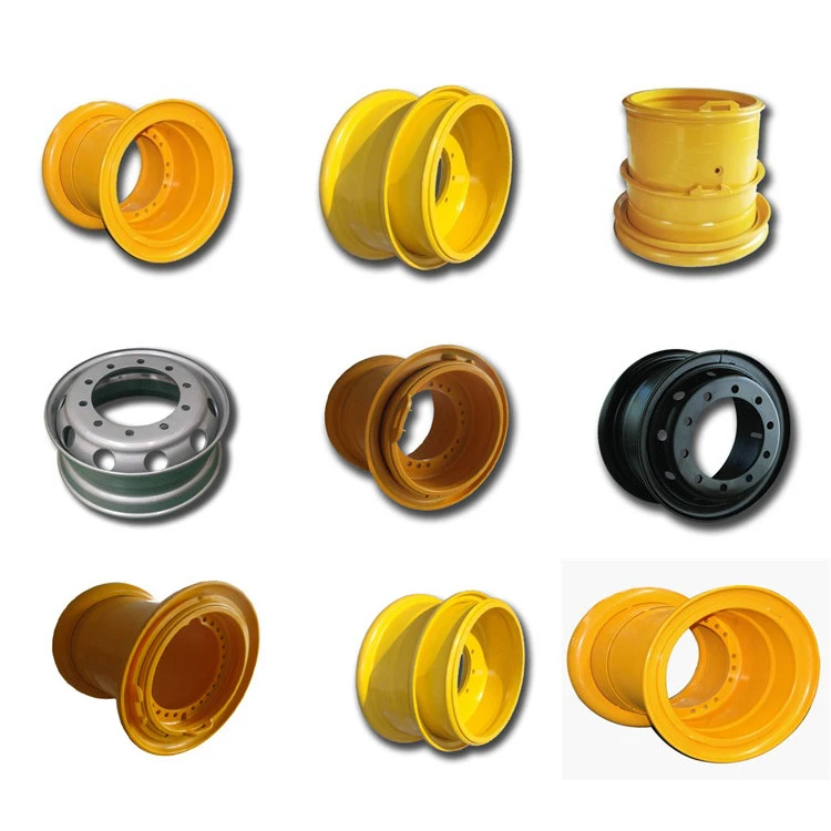 3PCS 5PCS Rim 35-31.00/4.0 Tire 37.25R35 Loader Dump Truck Mining OTR Steel Wheel Rim