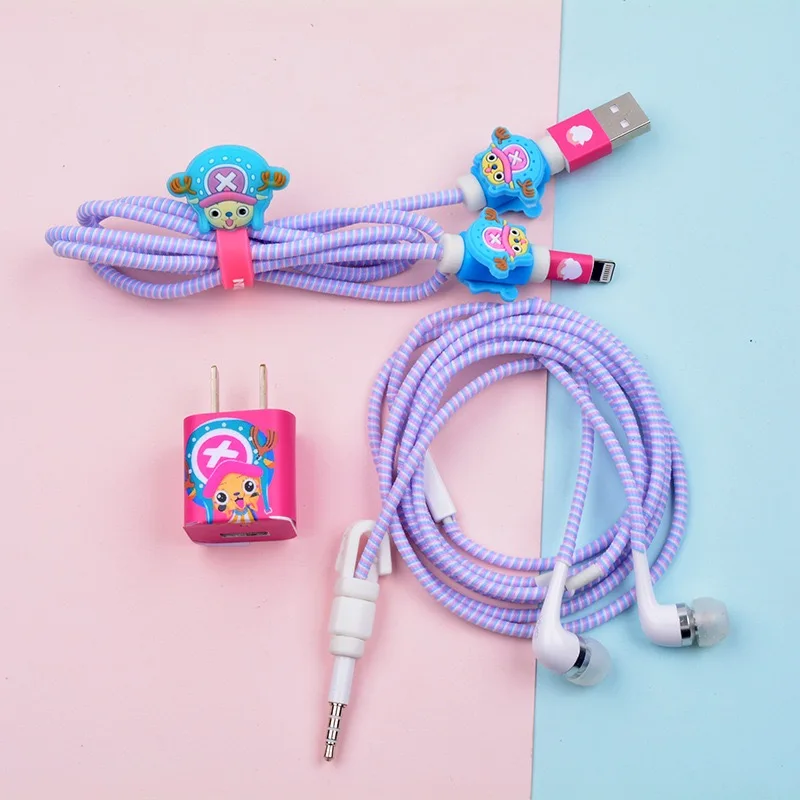 New mobile accessories lovely ribbon style cable protector/cellphone colorful USB cable protector for iPhone