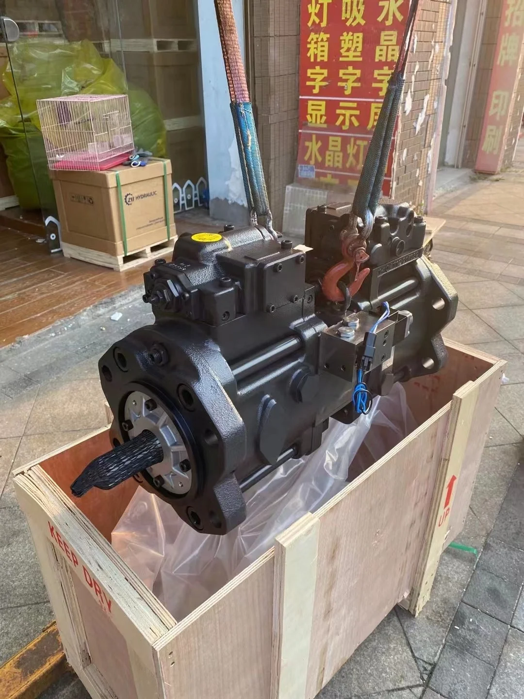 HD820 HD820-3 HD820-5 Экскаватор Гидравлический Главный насос K3V112DT