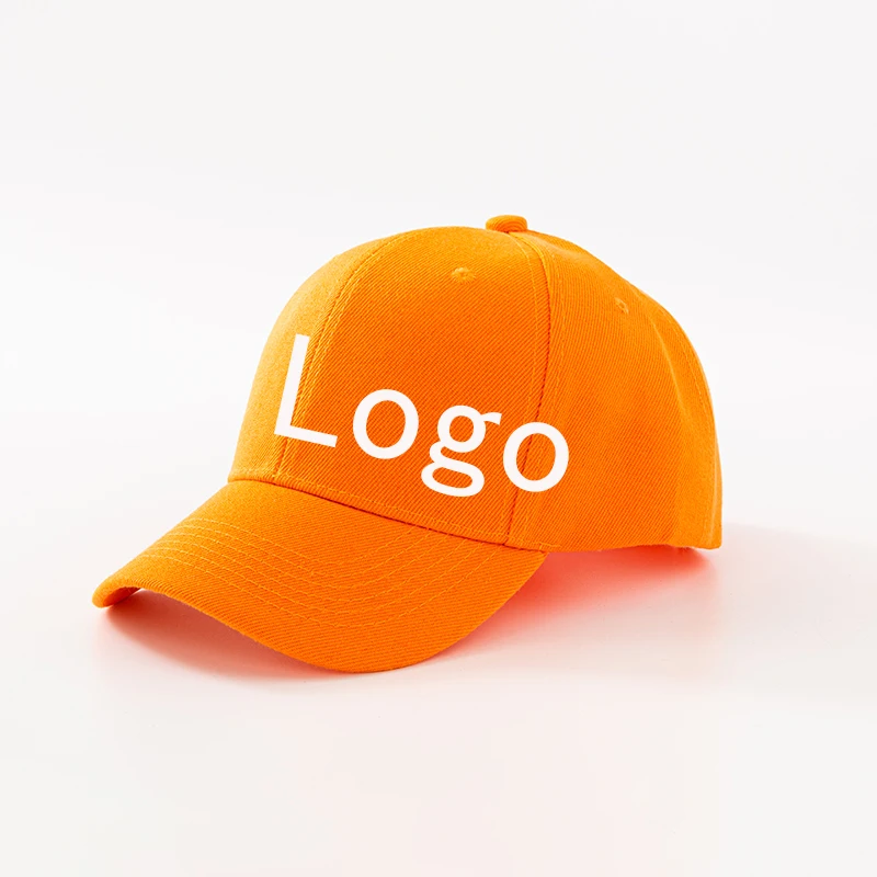 Custom Embroidered Logo Baseball Caps: Cotton, Colorful, 6 Panel, Unstructured Dad Hats for Men and Women