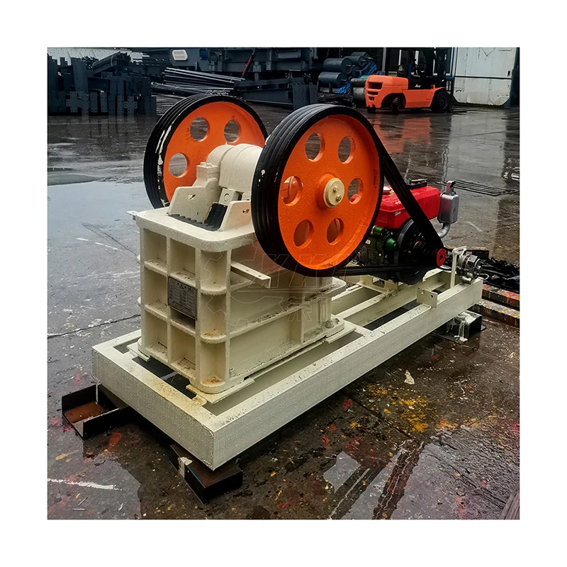Дробилка для дробления золота песка и гравия 5-60 т/ч щековая дробилка камня